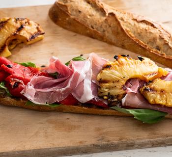 Italy Meet Hawaii Sandwich 