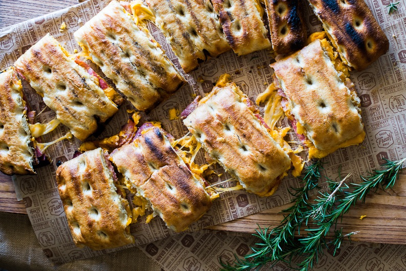 BBQ Grilled Cheese Sandwich