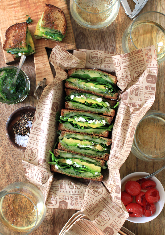 The Green Goddess Grilled Cheese