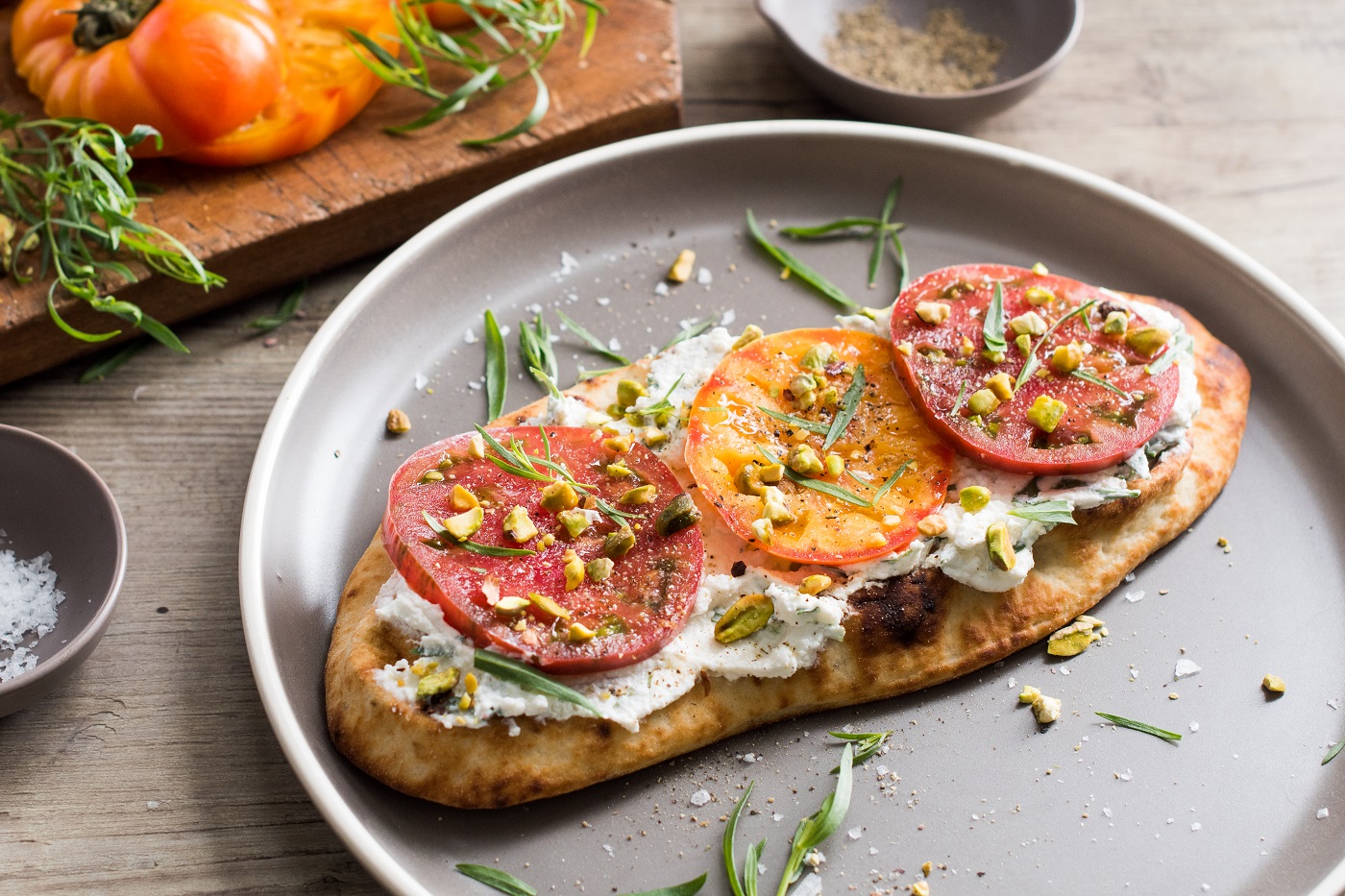 Heirloom Tomato Bruschetta