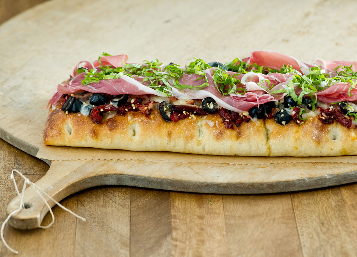 Rustic Focaccia Pizza | La Brea Bakery