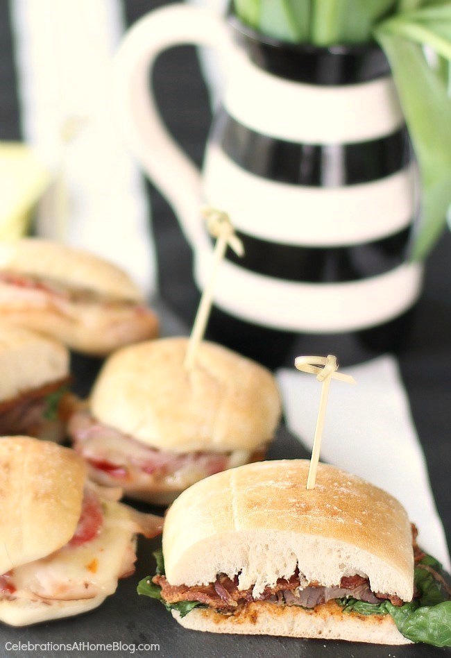 Roast Beef Party Sandwiches