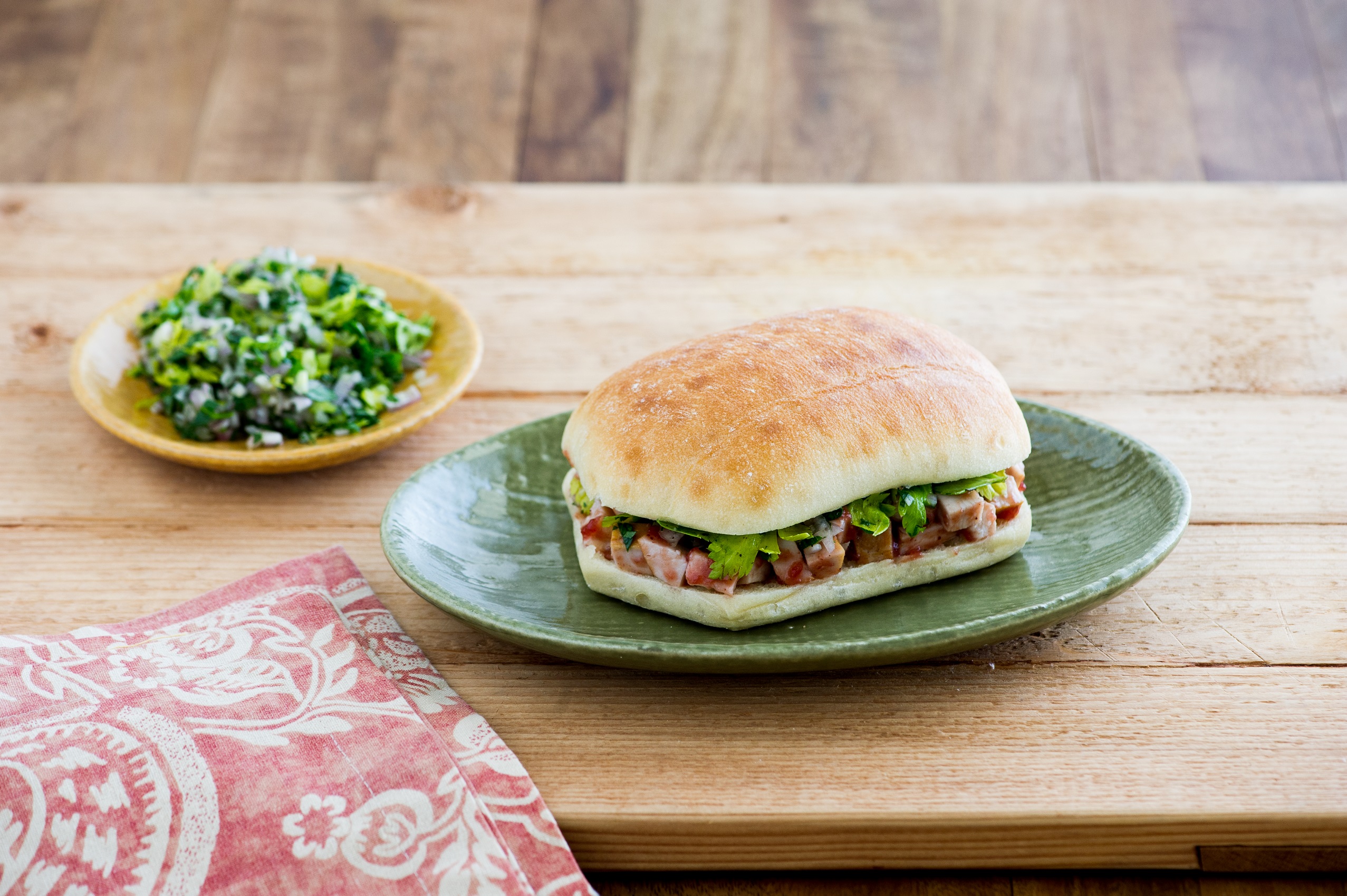 Turkey Salad Sandwich with Cranberry Vinaigrette | La Brea Bakery
