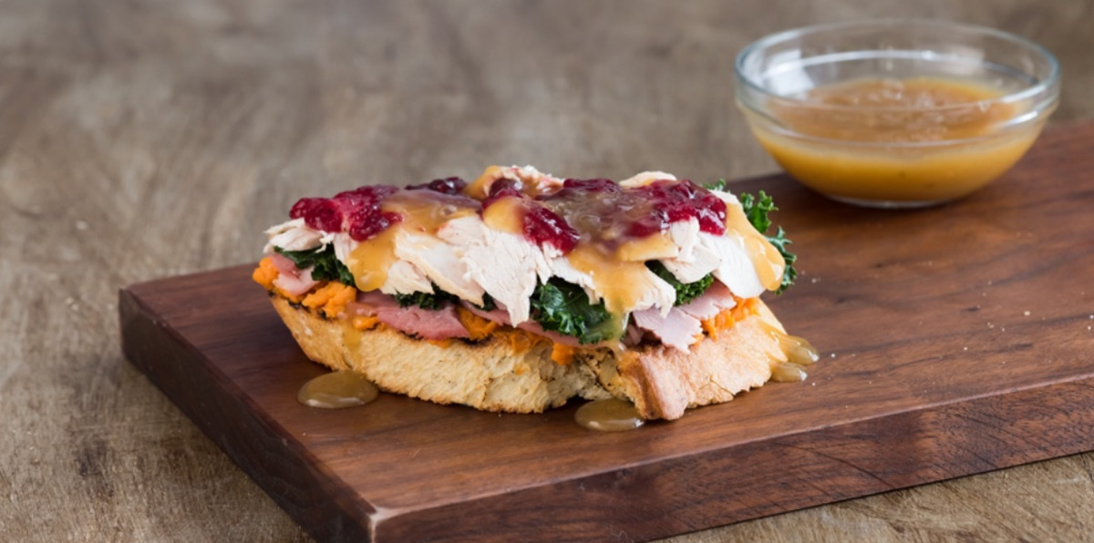 The Ultimate Thanksgiving Leftover Sandwich