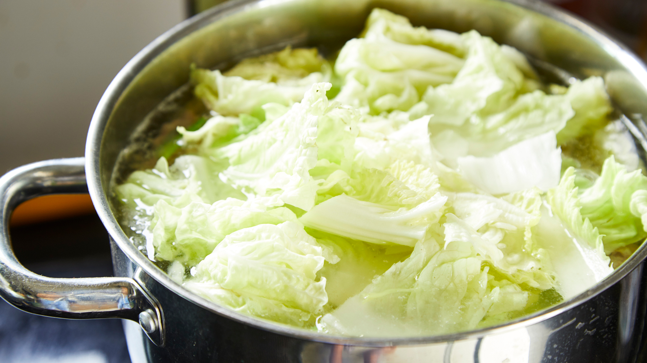 30 min. Boiled Cabbage Irish-Style
