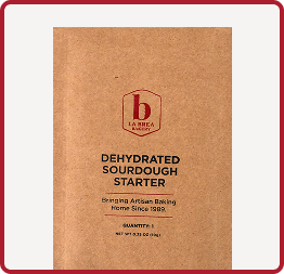 La Brea Bakery Dehydrated Sourdough Starter pouch