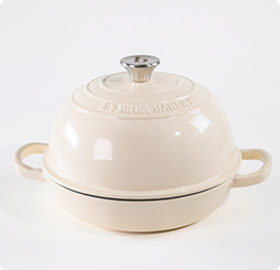 Premium enameled cast iron bread oven