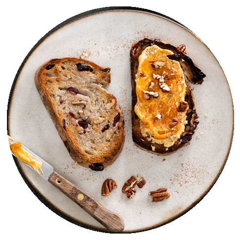 Pumpkin Pie Breakfast Toast