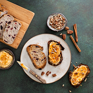 Pumpkin Pie Breakfast Toast