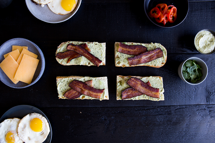 La Brea Bakery French Baguette Breakfast Sandwich Ingredients