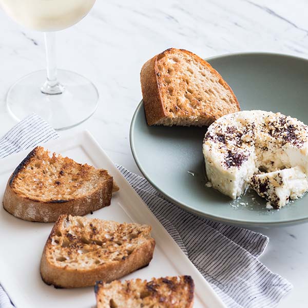 Fresh Ricotta Honey Crostini