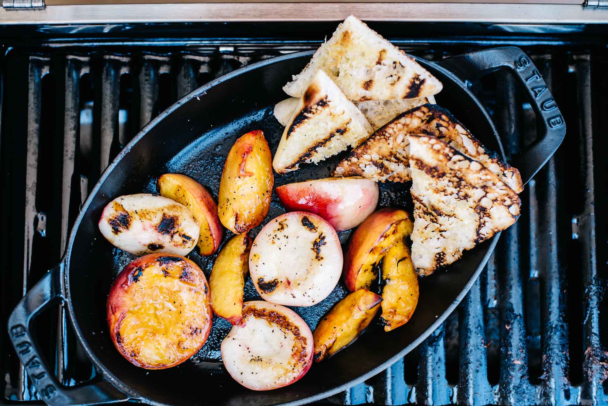 Grilled Nectaring Panzanella 