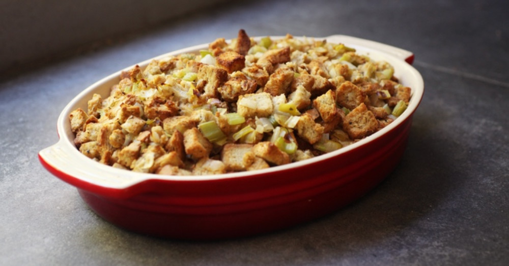 Enhance the texture and taste with a generous helping of your favorite stuffing