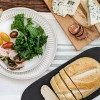 Sliced Rosemary Olive Oil Loaf with Cheese and Figs