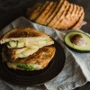 Grilled Avocado Sandwich on Three Cheese Semolina Loaf