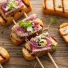 Take & Bake French Sandwich Roll Grilled Tuna Skewers