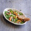Toasted Sunflower Honey Loaf Grilled Peach Salad