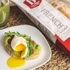 French loaf and egg