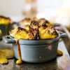  Holiday kale and caramel recipe sweet pumpkin goat cheese strata
