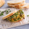 Pulled Curry Chicken Salad Sandwich