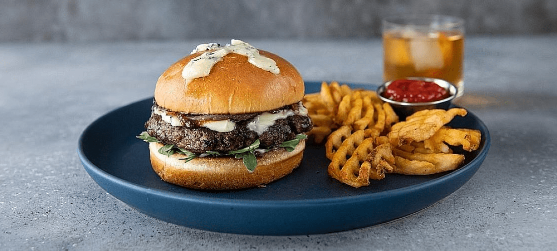 Brioche Bun Recipe Gorgonzola Steakhouse Burger