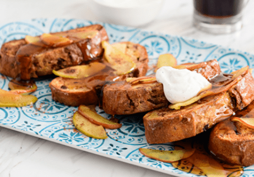 Cinnamon Raisin Loaf french toast