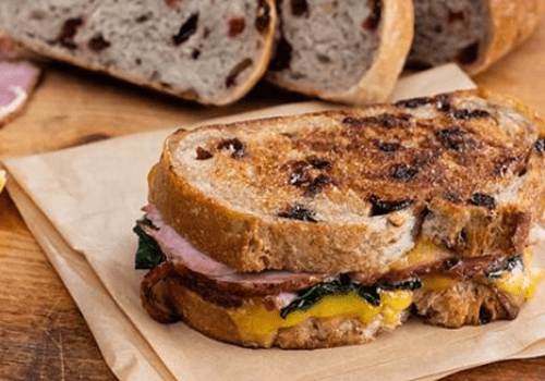 Cranberry Walnut Loaf sandwich