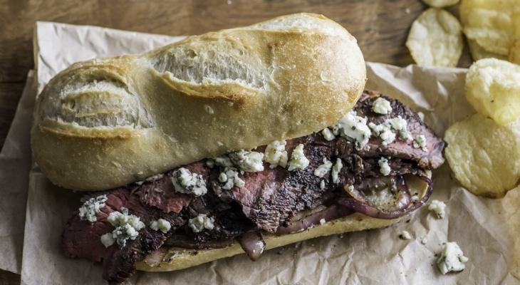 Steak and Gorgonzola Melt