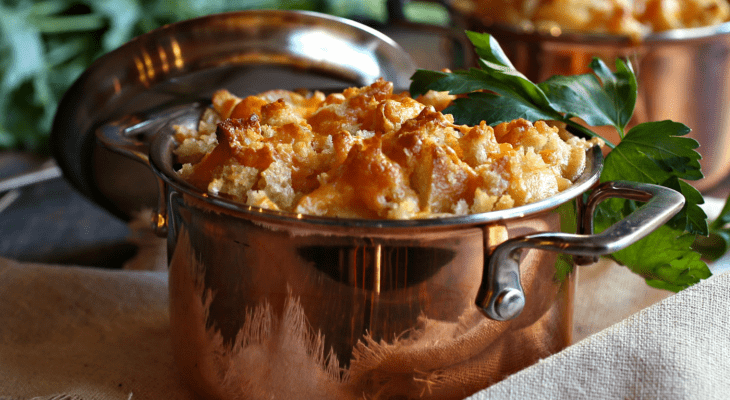 Ultimate Crispy Topped Cheddar Mac and Cheese