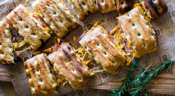 BBQ Grilled Cheese Sandwich