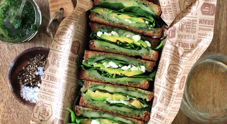 The Green Goddess Grilled Cheese
