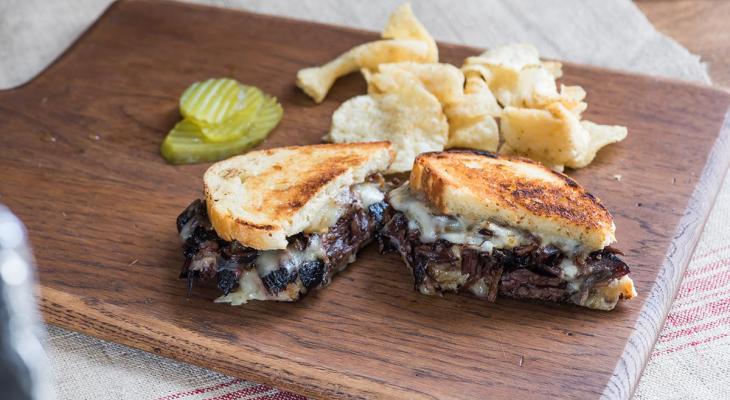 The Cowboy: Short Rib Grilled Cheese