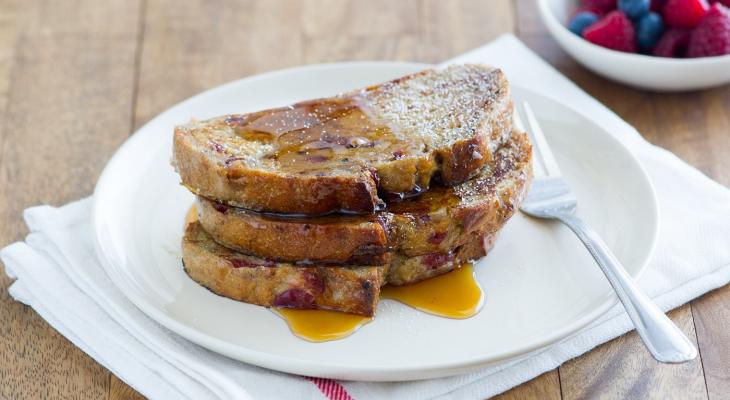 Cranberry Walnut French Toast