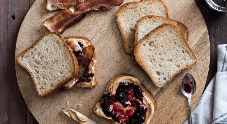 Maple Bacon Peanut Butter and Jelly