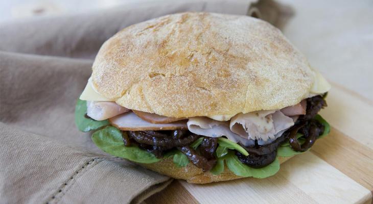 Black Forest Ham and Gruyere Sandwich