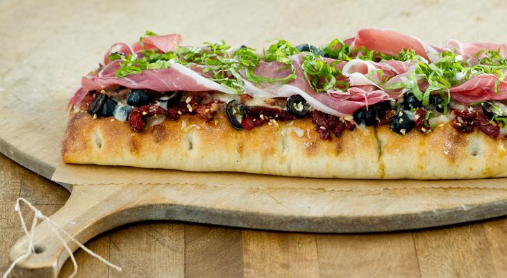 Rustic Focaccia Pizza