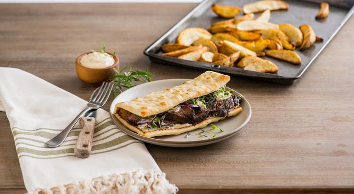 Hanger Steak Flatbread