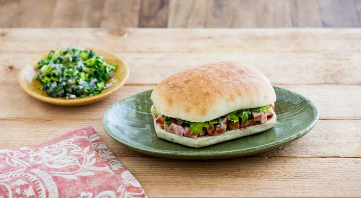 Turkey Salad Sandwich With Cranberry Vinaigrette La Brea Bakery