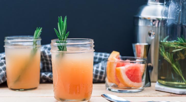 Rosemary Greyhound Cocktail