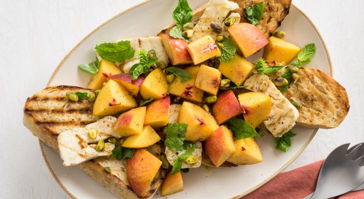 La Brea Bakery Stone Fruit Panzanella