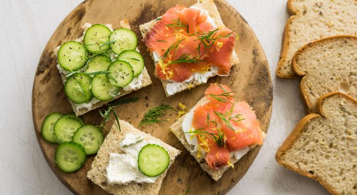 La Brea bakery Tea Sandwiches Two Ways