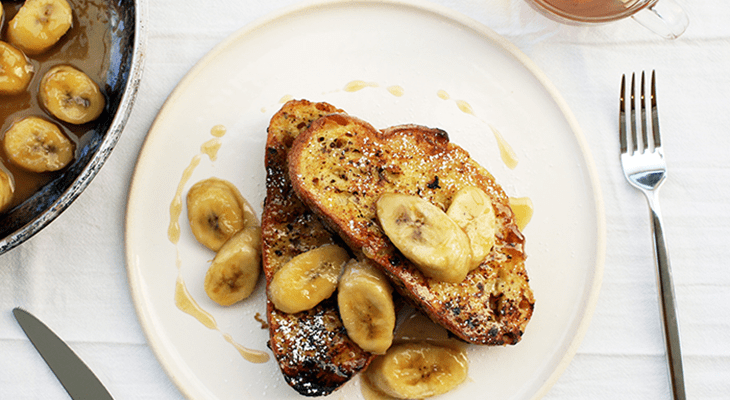 Bananas Foster French Toast
