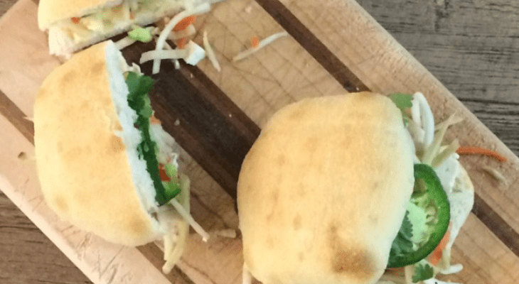 Vegetarian Banh Mi Sliders