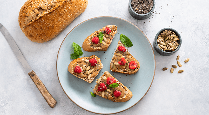 Almond Butter Toast Bar - The Live-In Kitchen