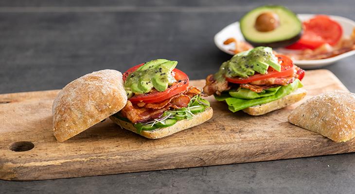 Deltailed image of BLT and Avocado with Green Goddess Dressing