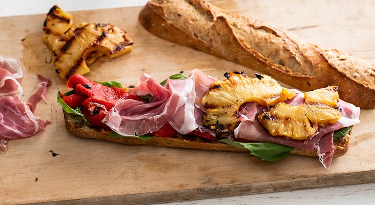 Italy Meet Hawaii Sandwich