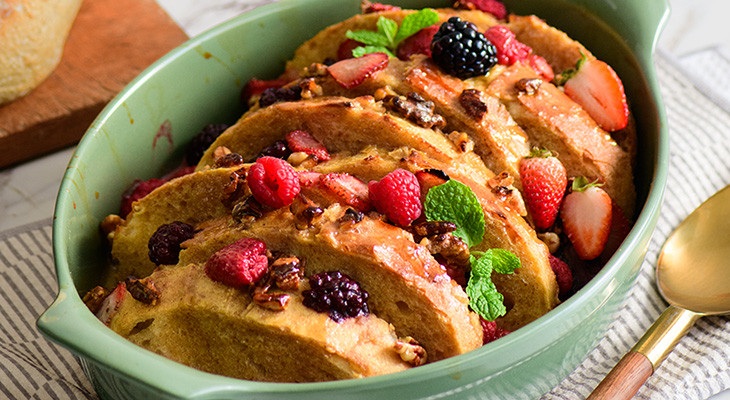 Berry Bliss French Toast Bake for breakfast