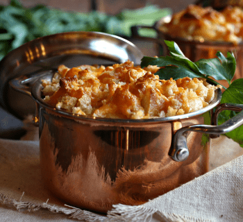 Ultimate Crispy Topped Cheddar Mac and Cheese