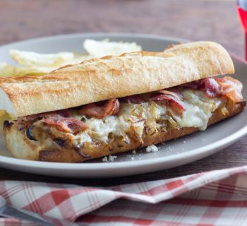 Sourdough Baguette French Onion Grilled Cheese