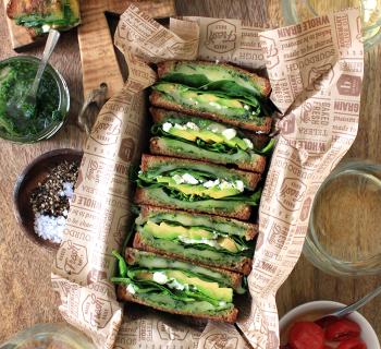 The Green Goddess Grilled Cheese